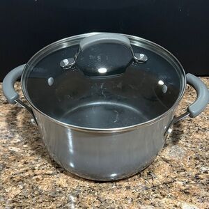 Rachael Ray Gray Porcelain Cookware 6 quart
